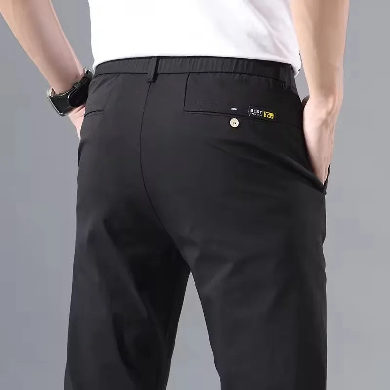 Chic Stretch Cotton Golf Pants