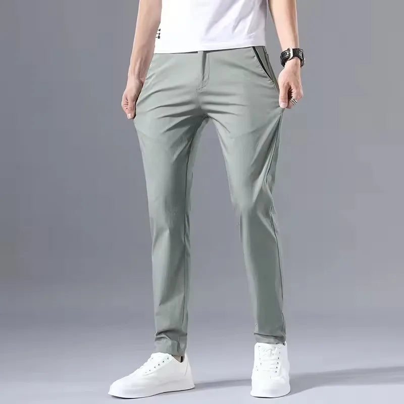 Chic Stretch Cotton Golf Pants