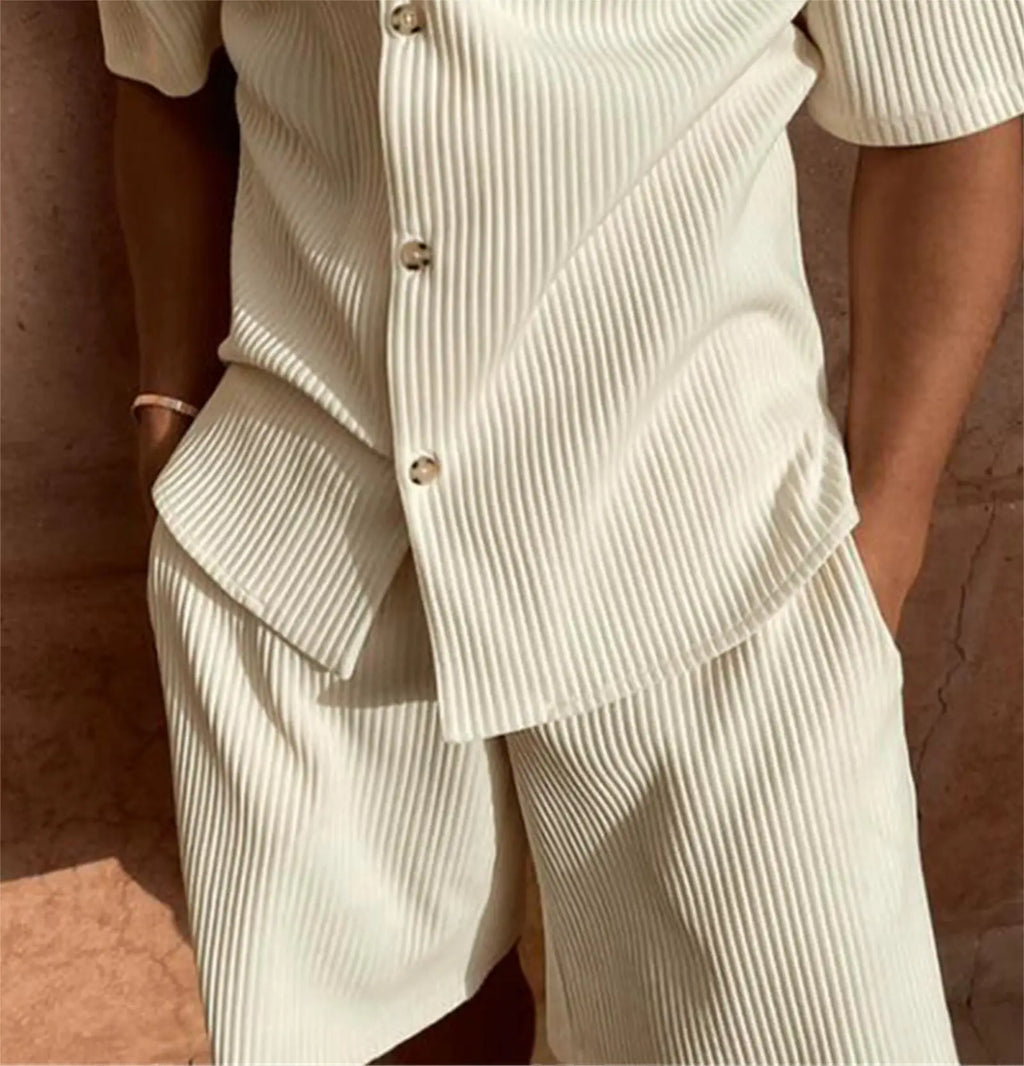 Corduroy Casual Beach Set