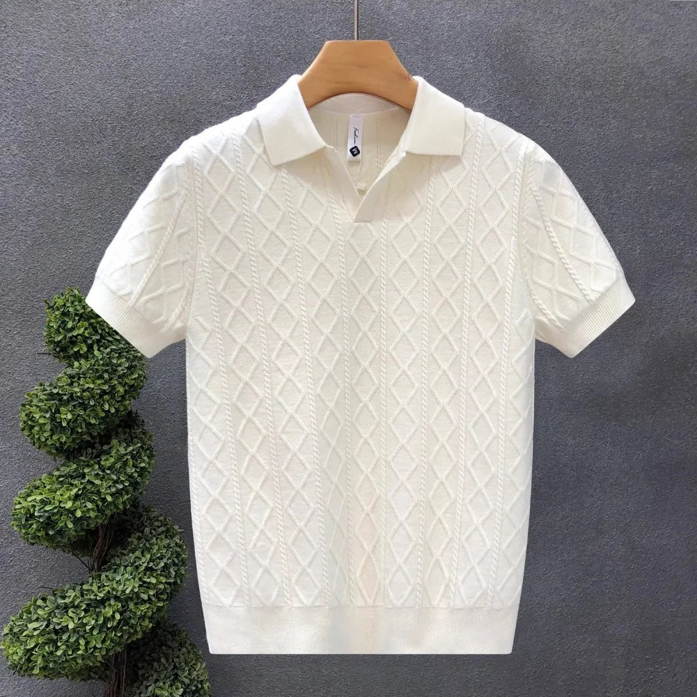 Cool Breeze V-Neck Golf Polo