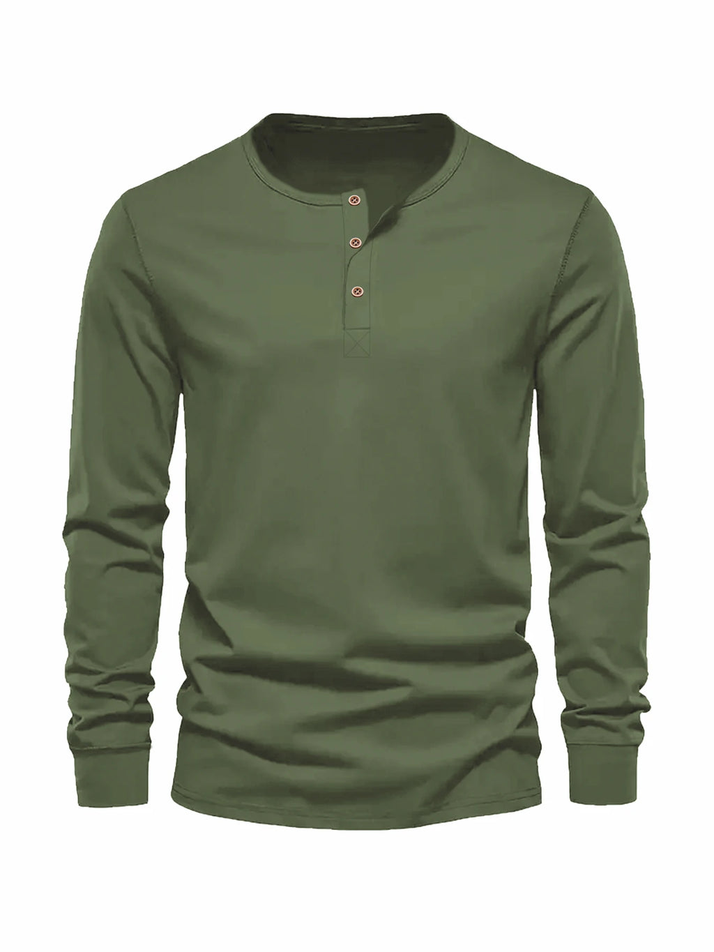 Slim Fit Henley Gym Tee