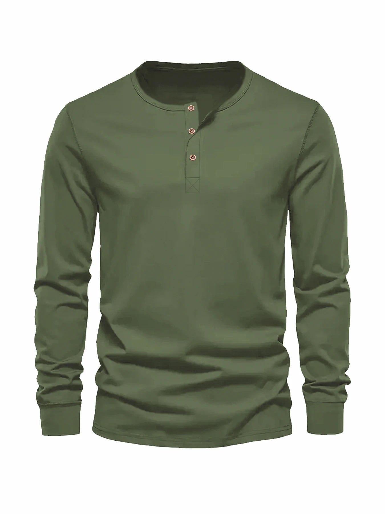 Slim Fit Henley Gym Tee