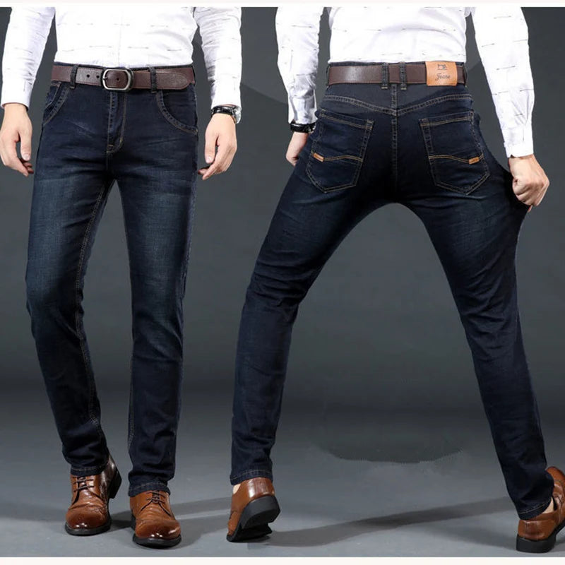 Elegant Stretch Slim Fit Jeans