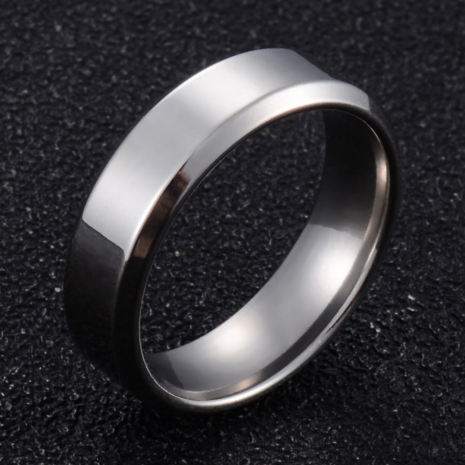 6MM Stainless Steel Couple Rings