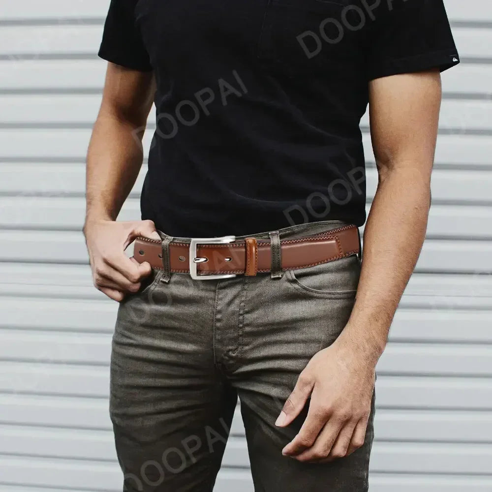 Premium Leather Automatic Men's Belt