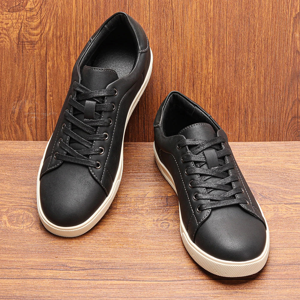 Stylish Comfort Leather Sneakers