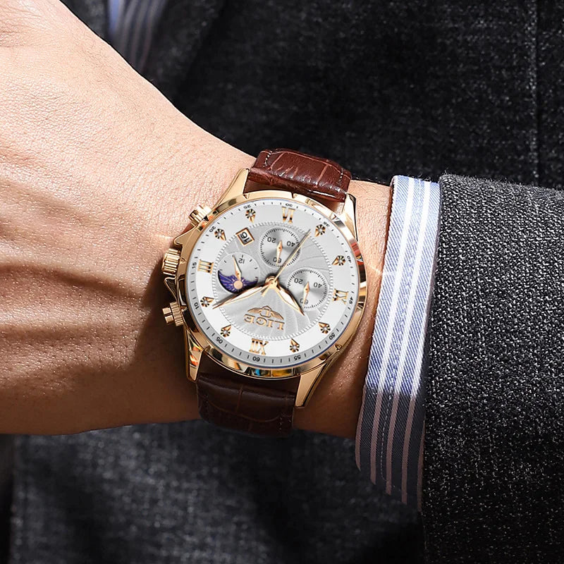 Men's Luxe Chrono Watch