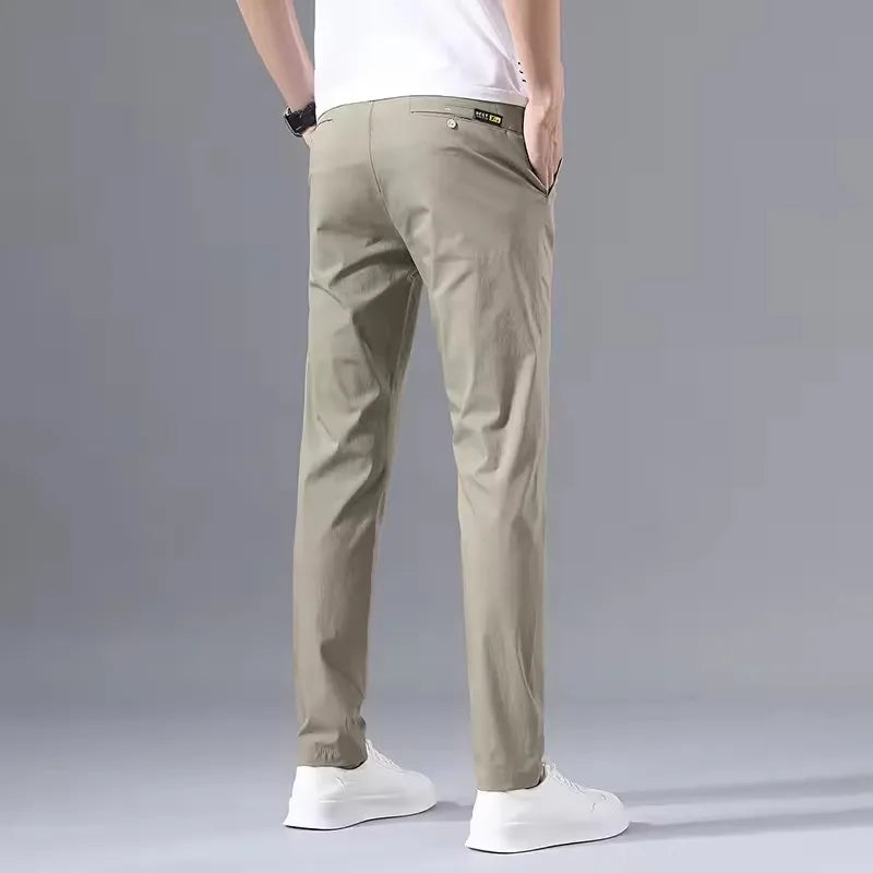 Chic Stretch Cotton Golf Pants