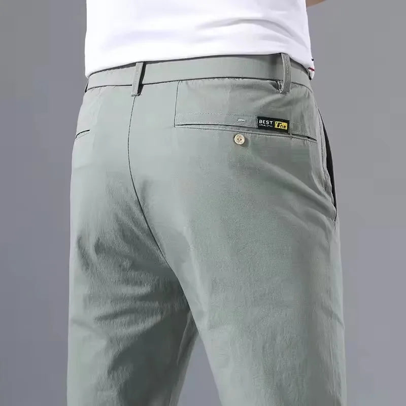 Chic Stretch Cotton Golf Pants